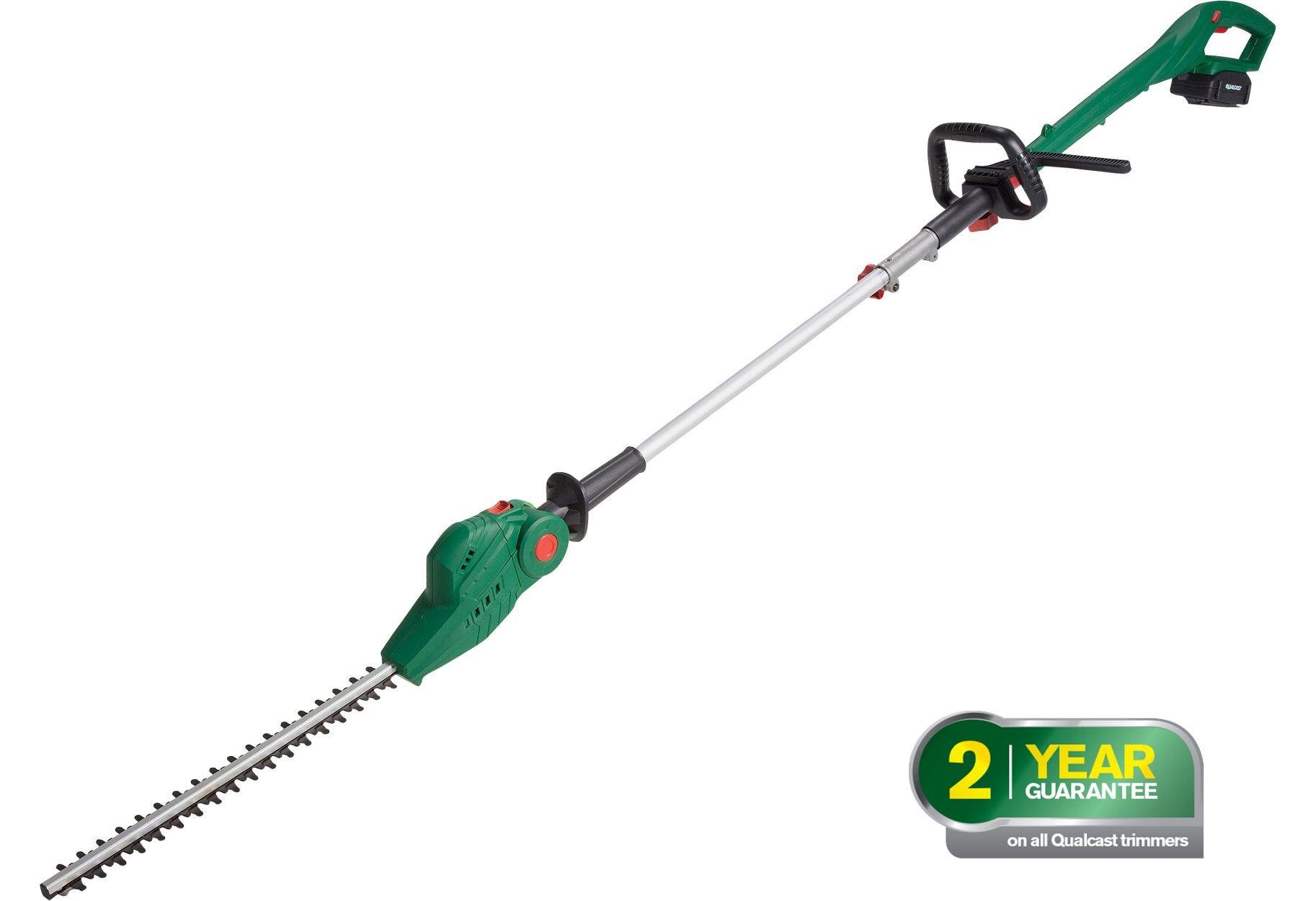 Qualcast Cordless Pole Hedge Trimmer 18V