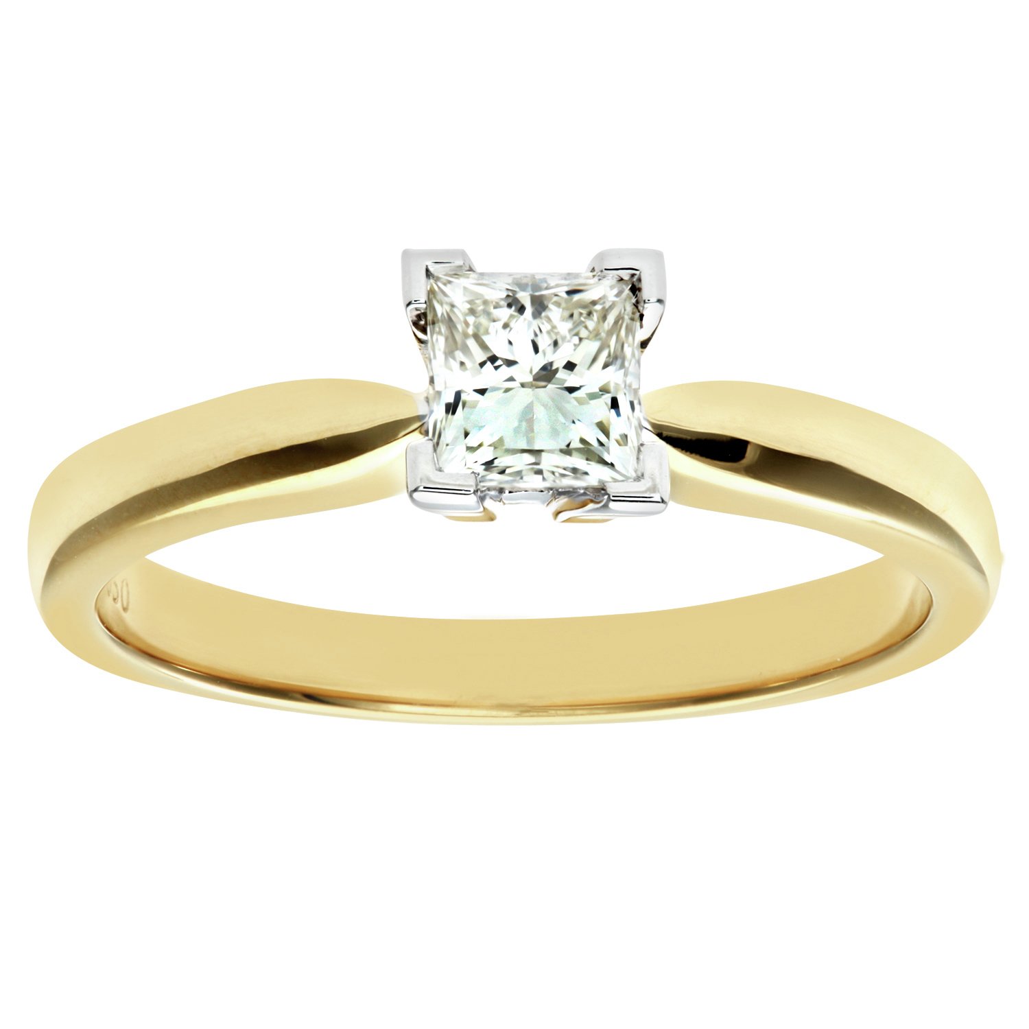 Made For You - 18 Carat Gold - 05 Carat Solitaire Ring - Size U Review