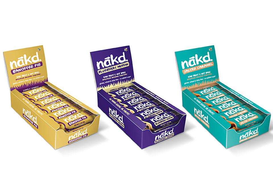 3 boxes of nutritional bars