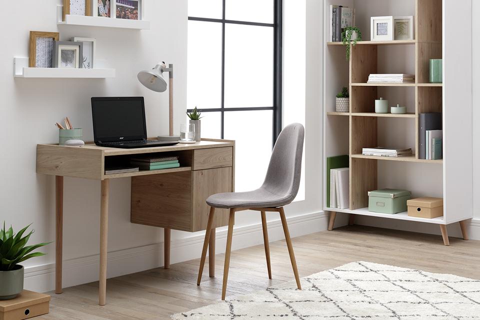 Stylish home office.