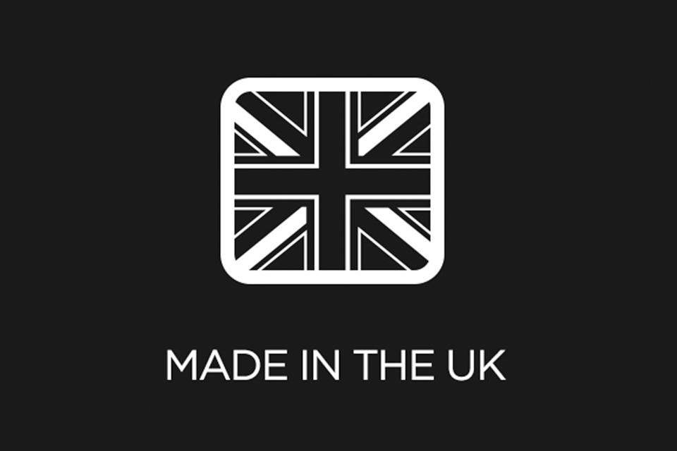 Made in the UK.