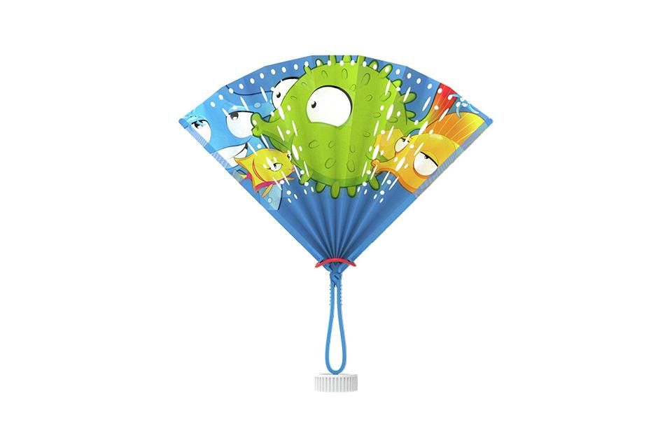 Fan-O-Rama bubble fan assortment - twin pack.