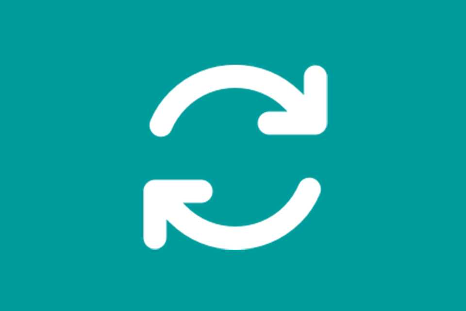 A data rollover icon.