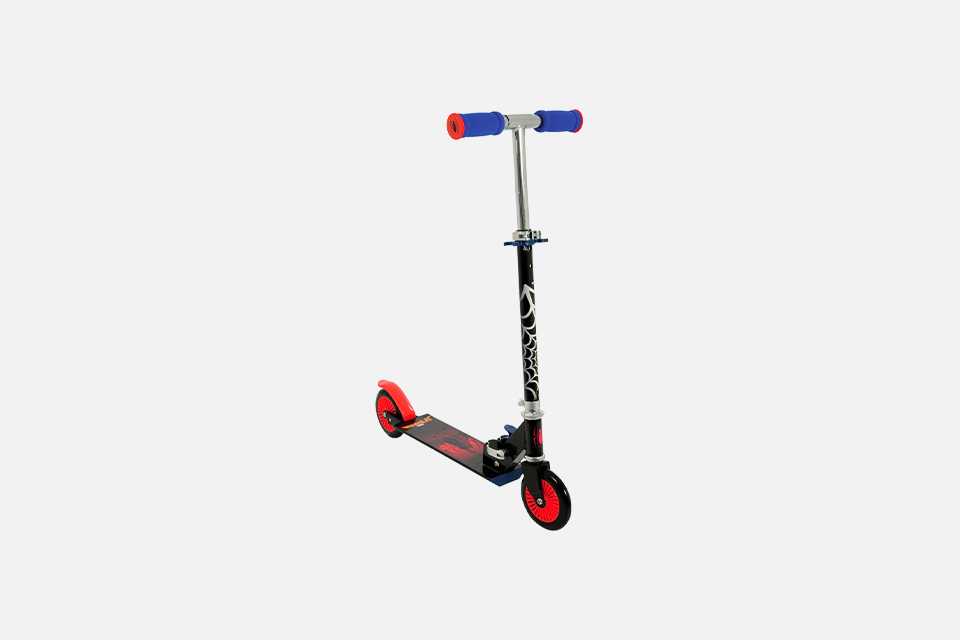 The Ultimate Spider-Man Folding Scooter.