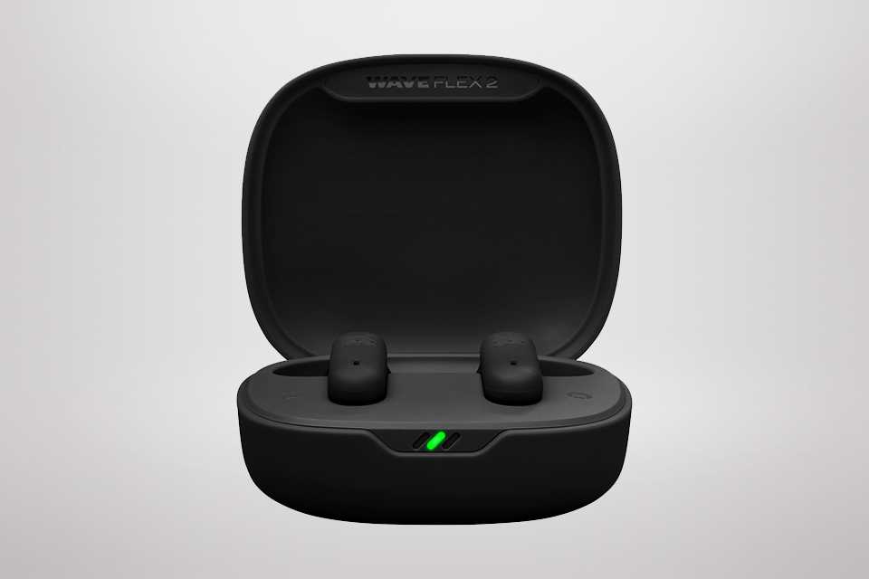 JBL Wave Flex 2 In-Ear True Wireless Earbuds - Black.