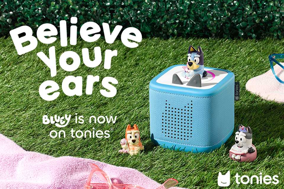 Bluey Tonies. Explore the new range.
