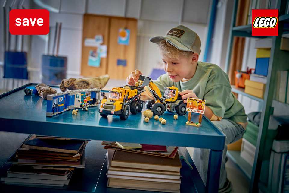 Save 25% on selected LEGO® sets with code BDAY25. Perfect for those gifting occasions.