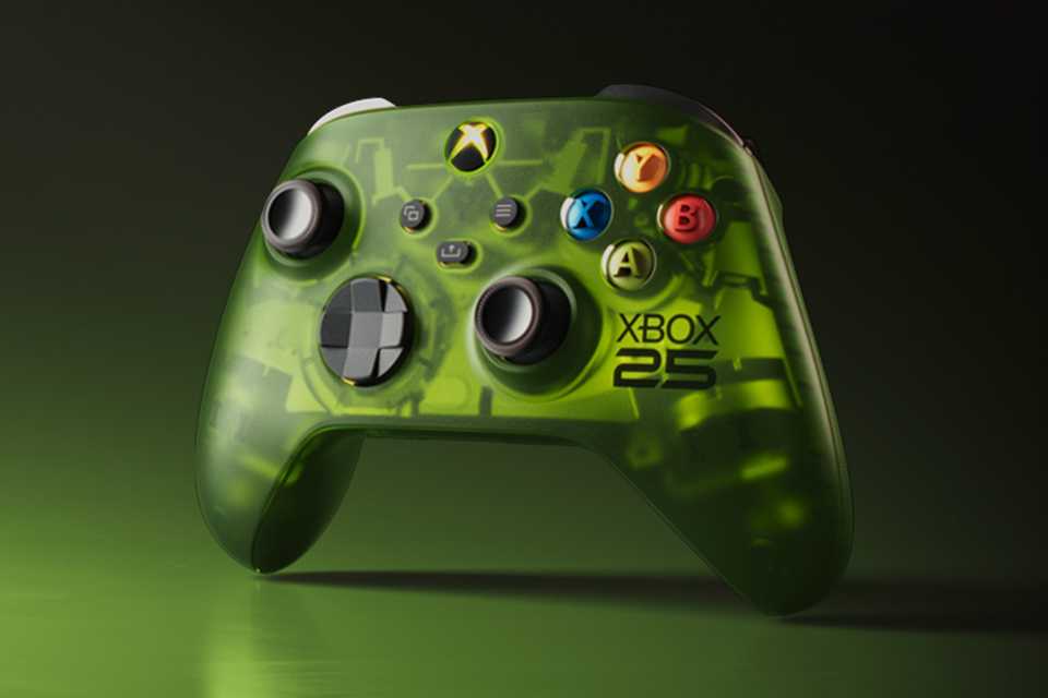 Xbox X25 special edition wireless controller.
