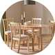 An Argos Home oval dining set in a dining room.
