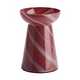 Red candle holder