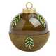 Green bauble candle