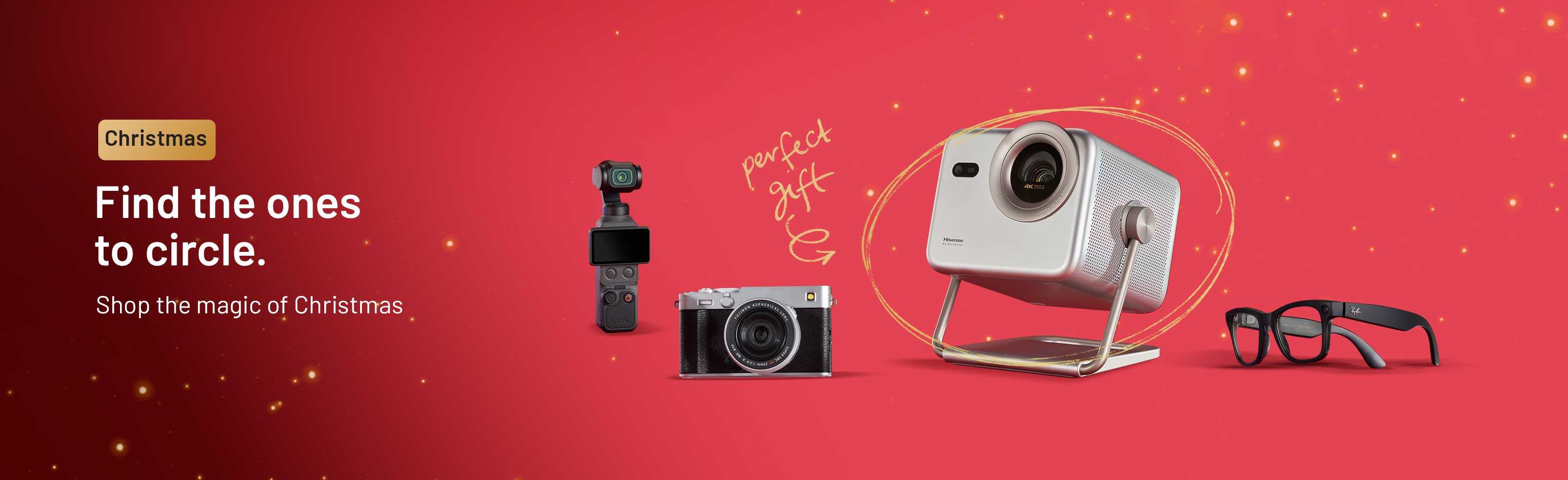 Christmas. Find the ones to circle. Shop the magic of Christmas.