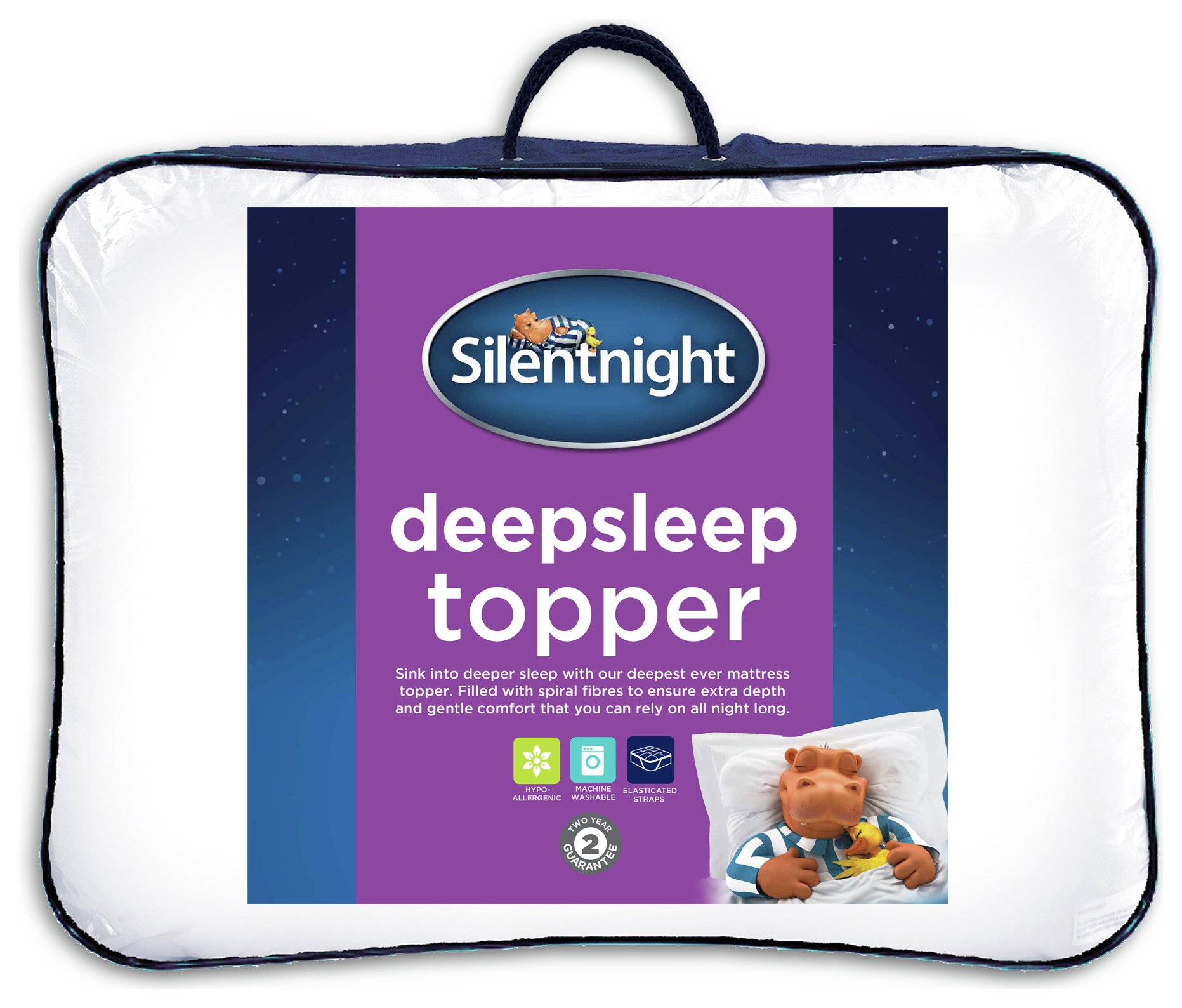 Review of Silentnight Deep Sleep Mattress Topper Kingsize