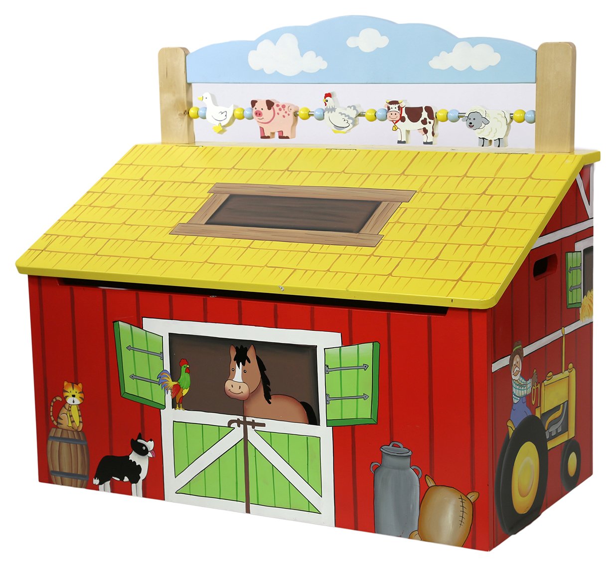 farm style toy box