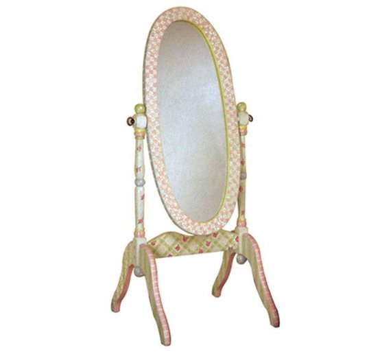 Buy Fantasy Fields Crackled Rose Standing Mirror at Argos.co.uk Your Online Shop for Mirrors