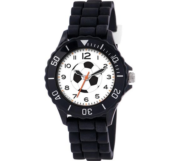 Buy Boy's Tikkers Black Football Watch Set at Argos.co.uk Your Online