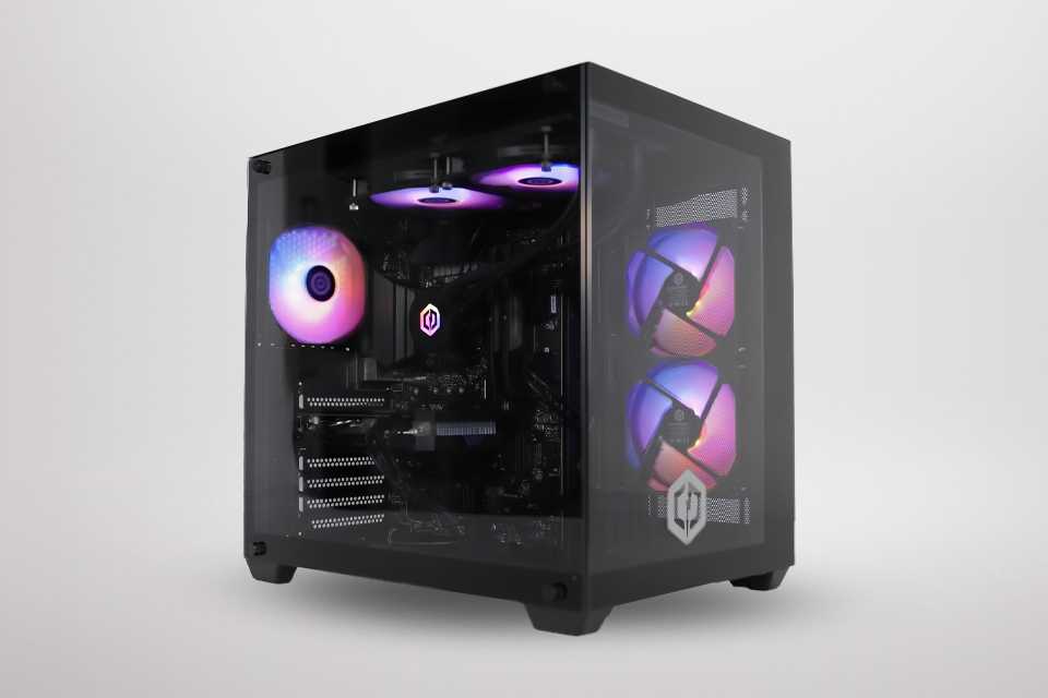 A CyberPowerPC i7 16GB 1TB RTX4070 Gaming PC.
