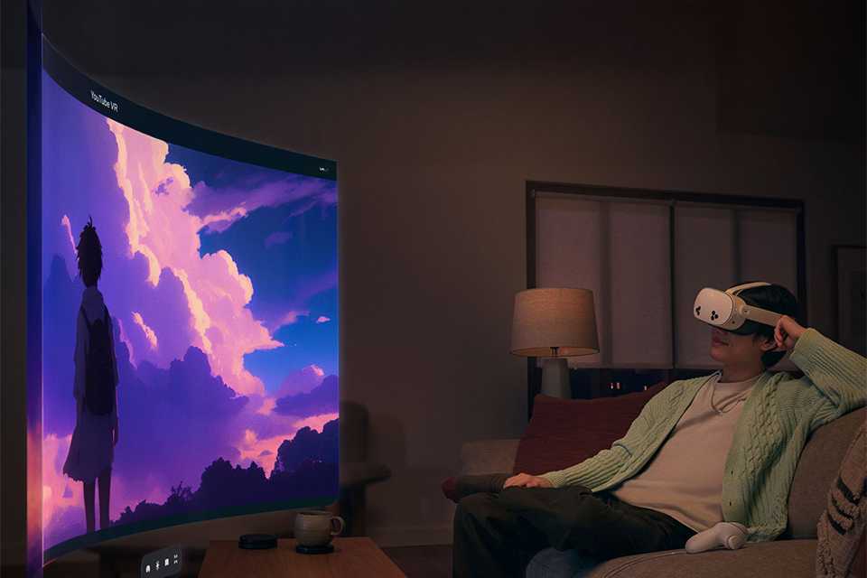 Meta Quest 3S 256GB All-In-One Mixed Reality Headset.