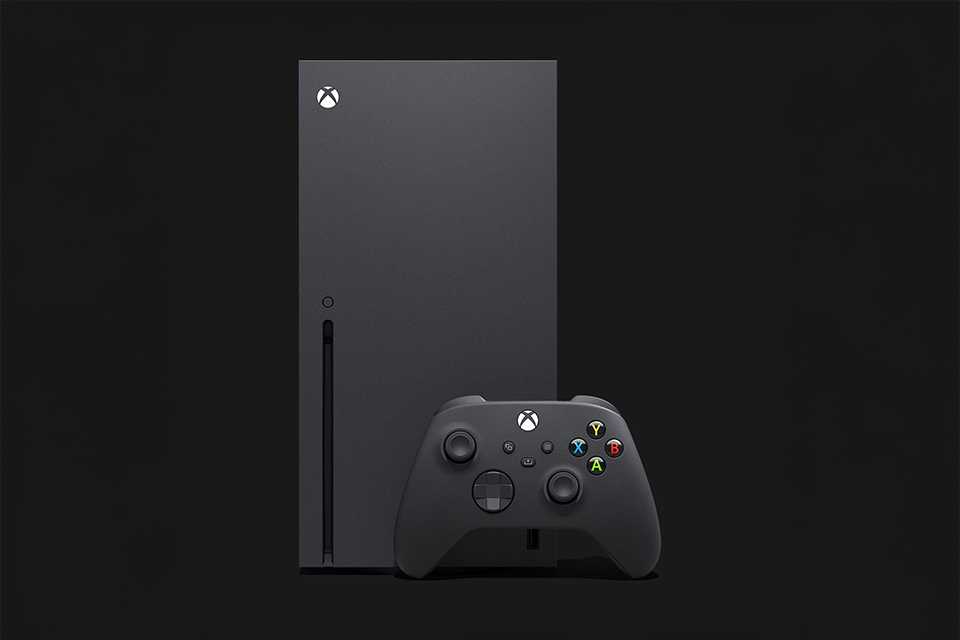 Xbox Series X 1TB Console in black colour.