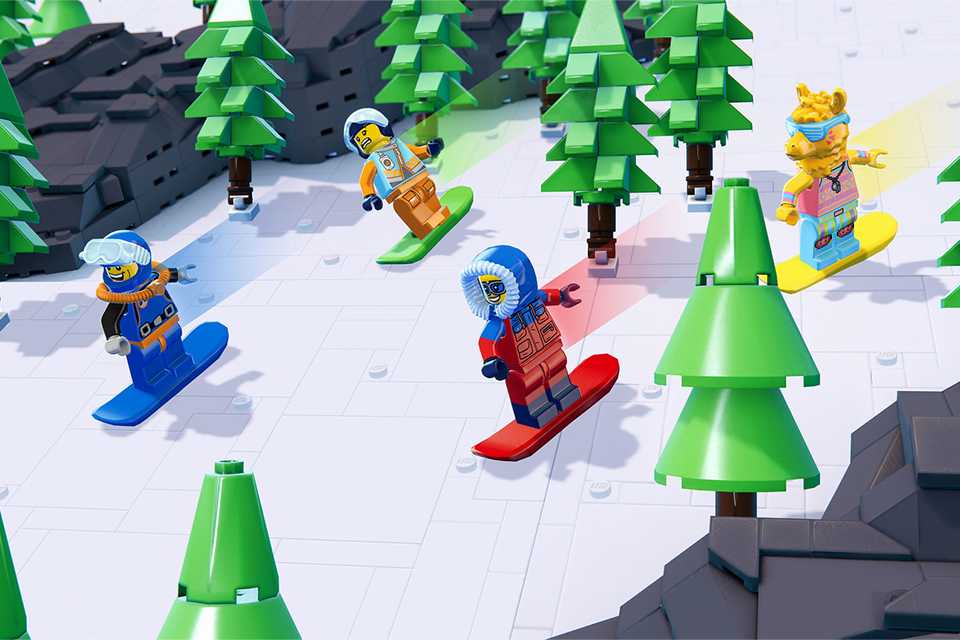 A screengrab from LEGO Party! Nintendo Switch Game.