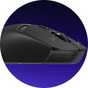 A black Logitech G309 Lightspeed Wireless Gaming Mouse.