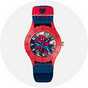 A kid's Spiderman-themed watch.