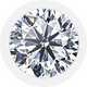 A clear diamond.
