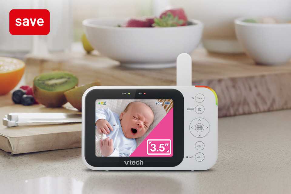 Save 25% on selected baby monitors with code BABY25.
