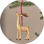 Single tree decorations.