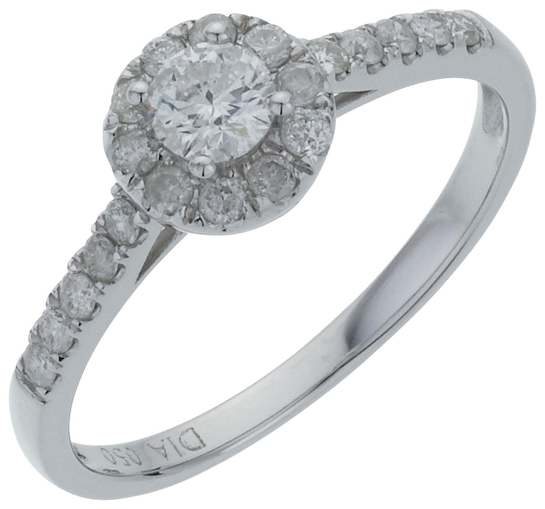 18 Carat White Gold Round Diamond review