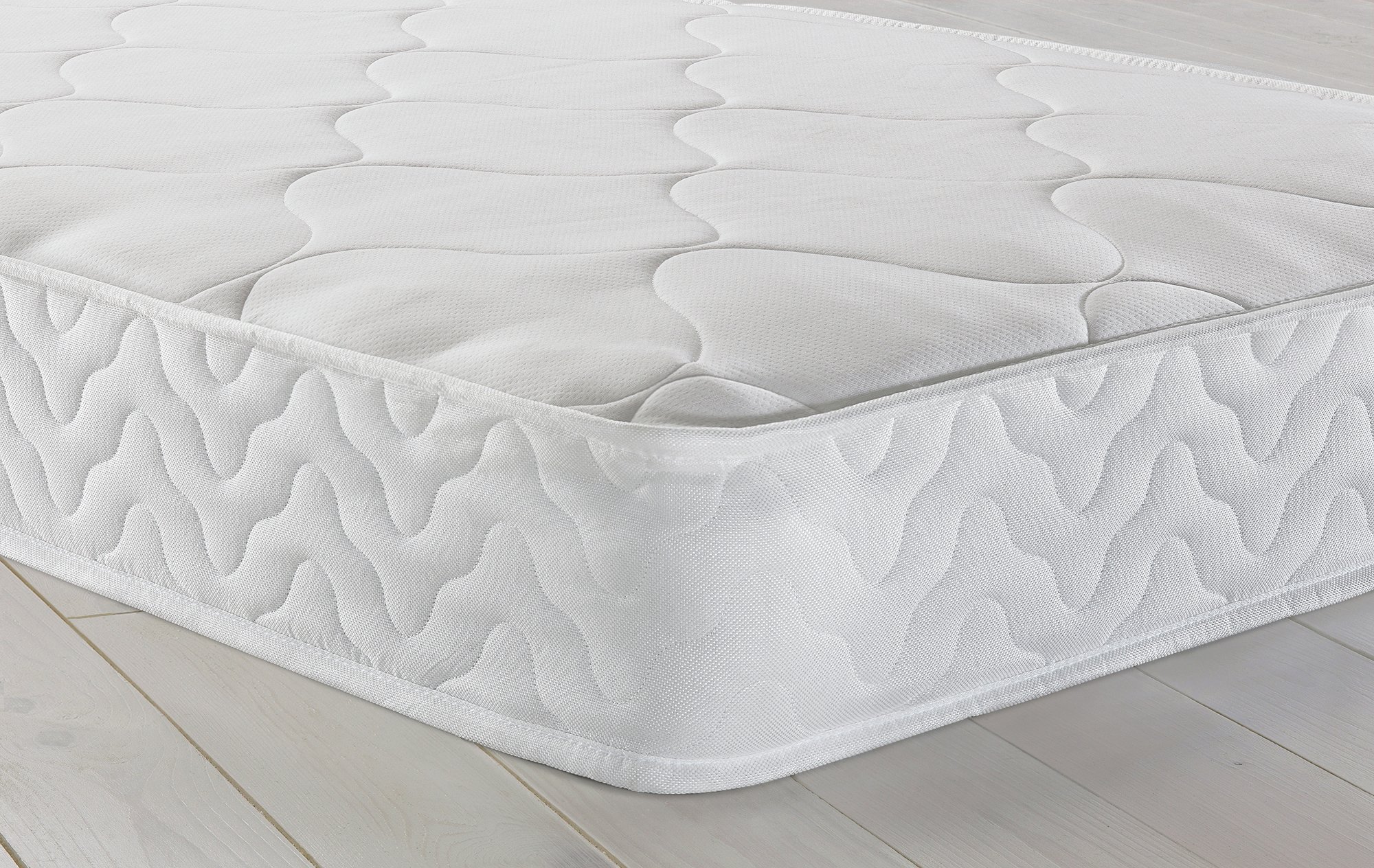 airsprung hollis open coil memory foam single mattress