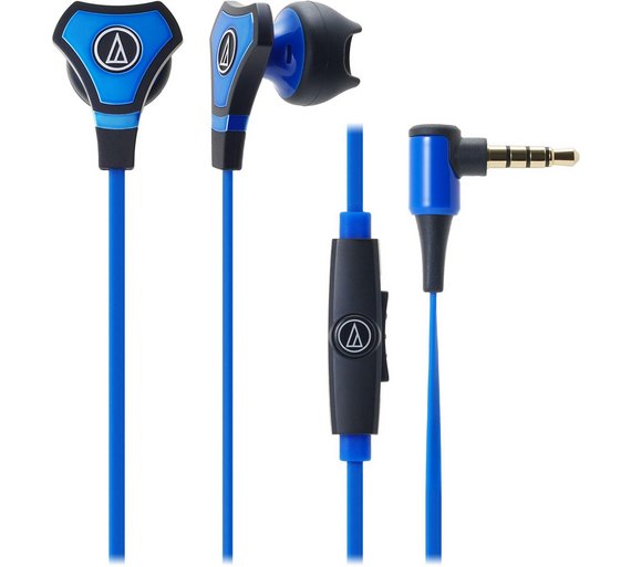 Buy Audio Technica CHX5iS Blue at Argos.co.uk Your Online Shop for Headphones and earphones