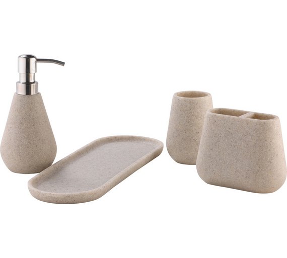 Buy Heart of House Bathroom Sandstone Set at Argos.co.uk Your Online