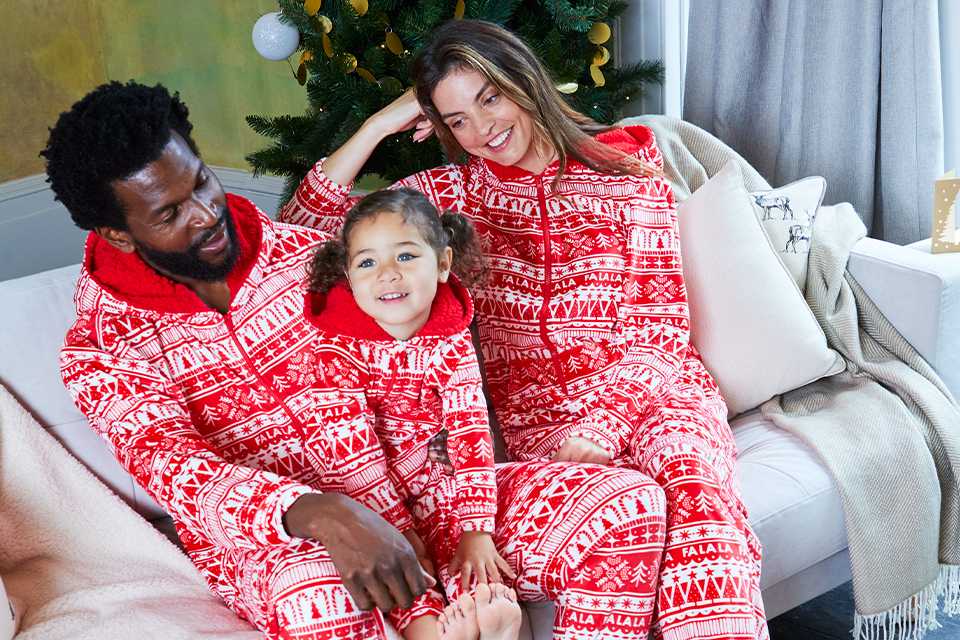 Christmas pyjamas.