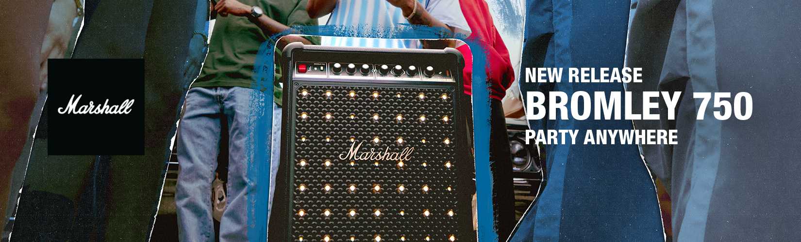 Marshall. New release. Bromley 750. Party anywhere.