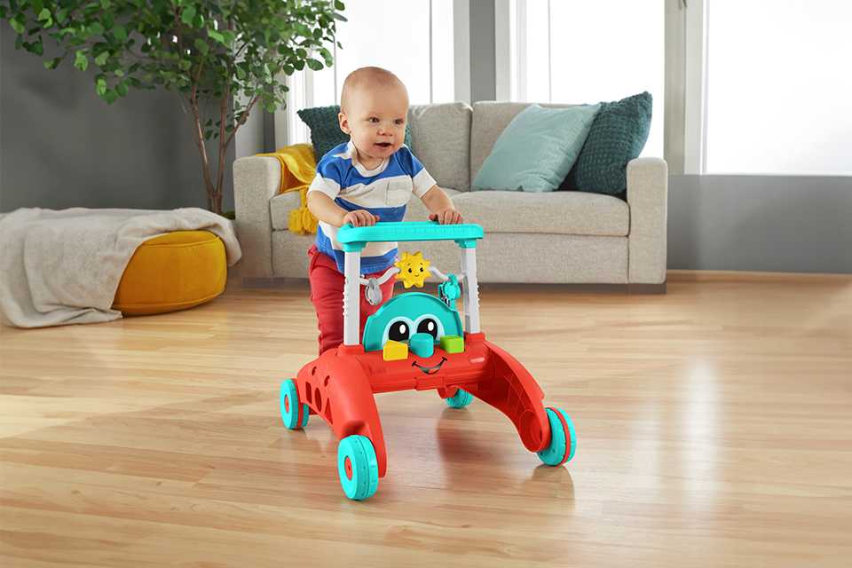 Fisher-Price 2-Sided Steady Speed Baby Walker.