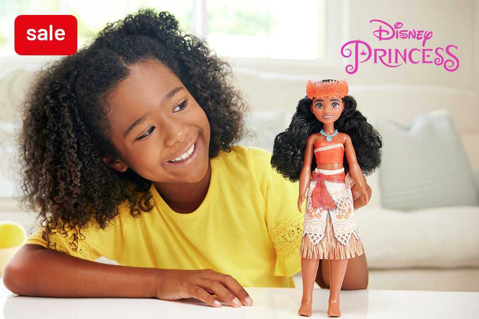 Save up to 25% on selected Disney Princess dolls.