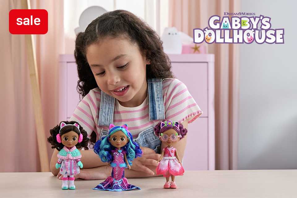 Save up to 25% on selected Gabby's Dollhouse.