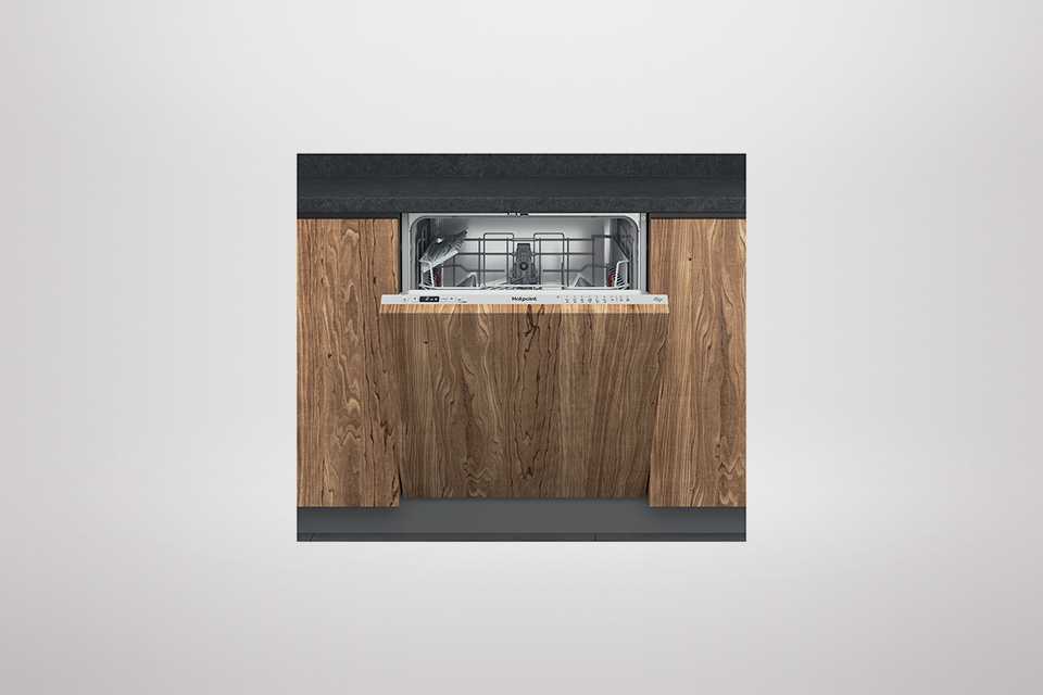 Hotpoint H2I HD526 UK full size integrated dishwasher.