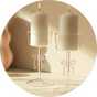 Candle holders.