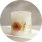 Argos Home Scented Inclusion Candle - Honey & Sandalwood.