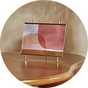 Habitat Gold Acrylic Easel Metal Picture Frame.