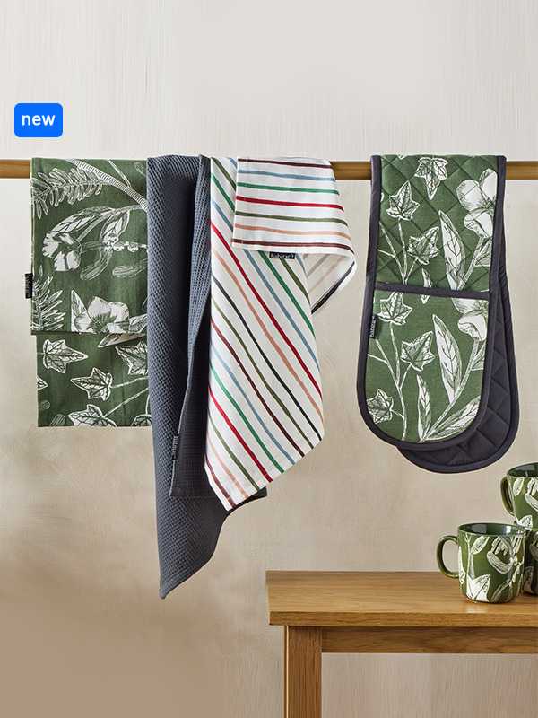 New in kitchen and dining. Includes tableware, cookware, dining furniture and more.