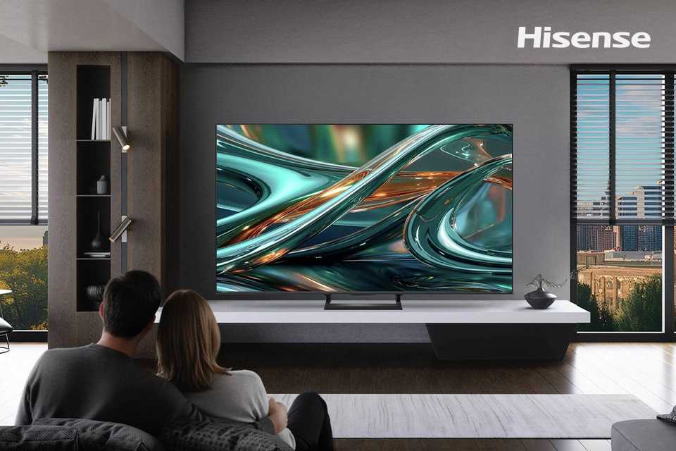 Claim £300 cashback on selected Hisense TVs.