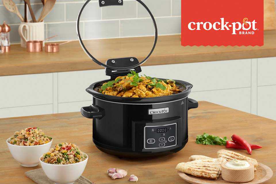 Get cosy this Crocktober. Enjoy 25% off Crock-Pot slow cookers.