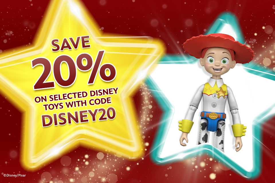 Make the holidays magic with Disney. Save with code DISNEY20.