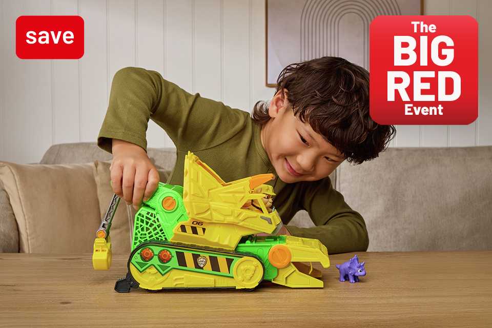 The Big Red Event. Save 30% on selected toys & nursery. Use code RED30.