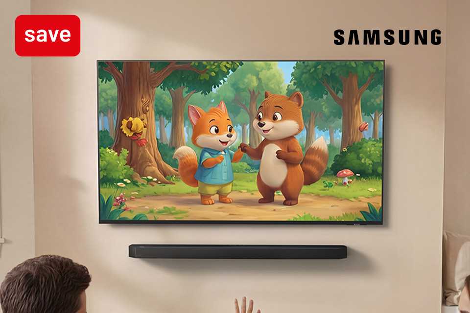 Claim up to £300 cashback. On selected Samsung products.