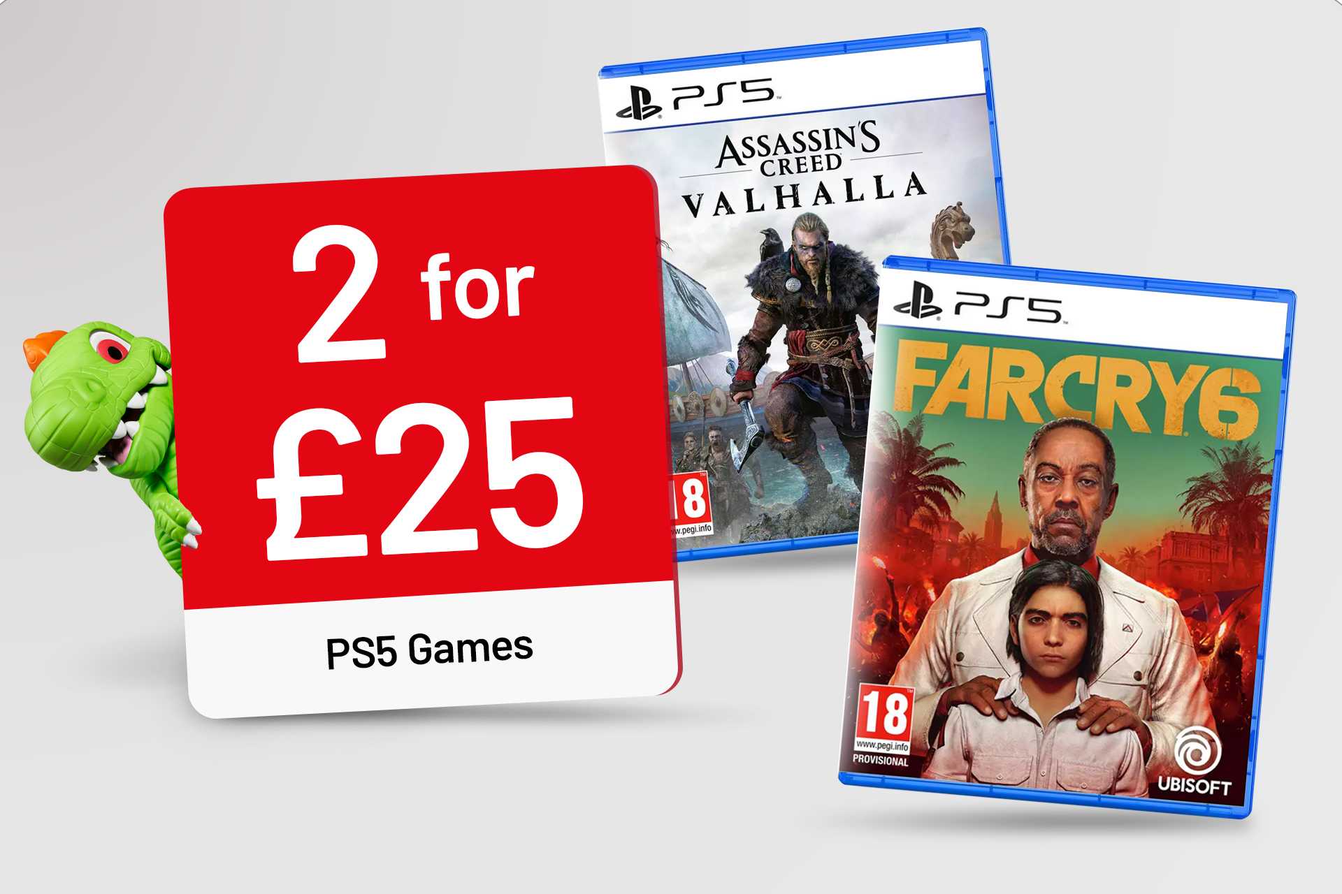 Buy 2 selected PS5 games for £25.