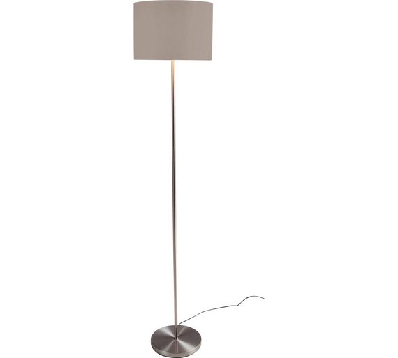 Buy ColourMatch Satin Stick Floor Lamp Cafe Mocha at Argos.co.uk